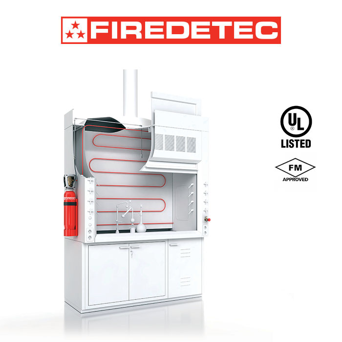 Sistemas de vitrinas de gases FireDETEC