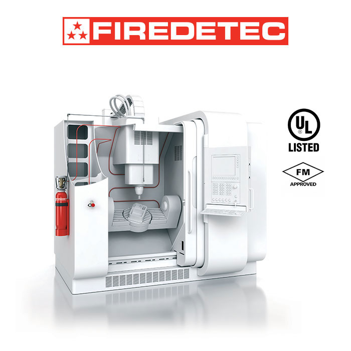 Sistemas FireDETEC para máquinas CNC