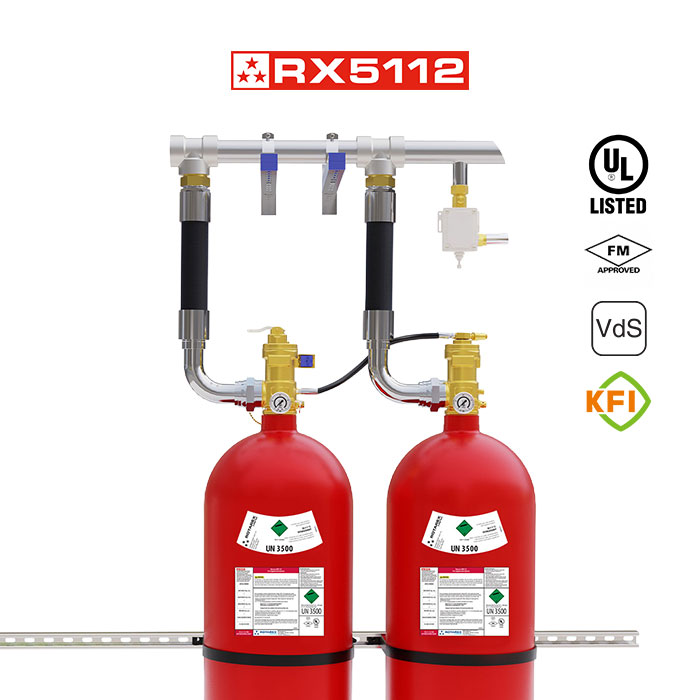 RX5112 Halocarbon fire suppression Systems