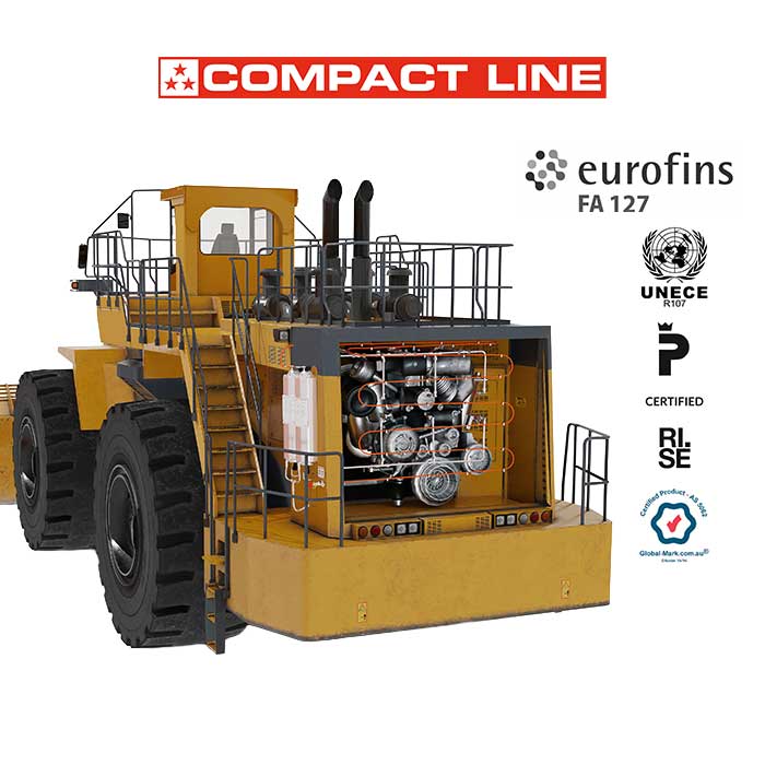 COMPACT LINE Engine Water Mist Protection Systems