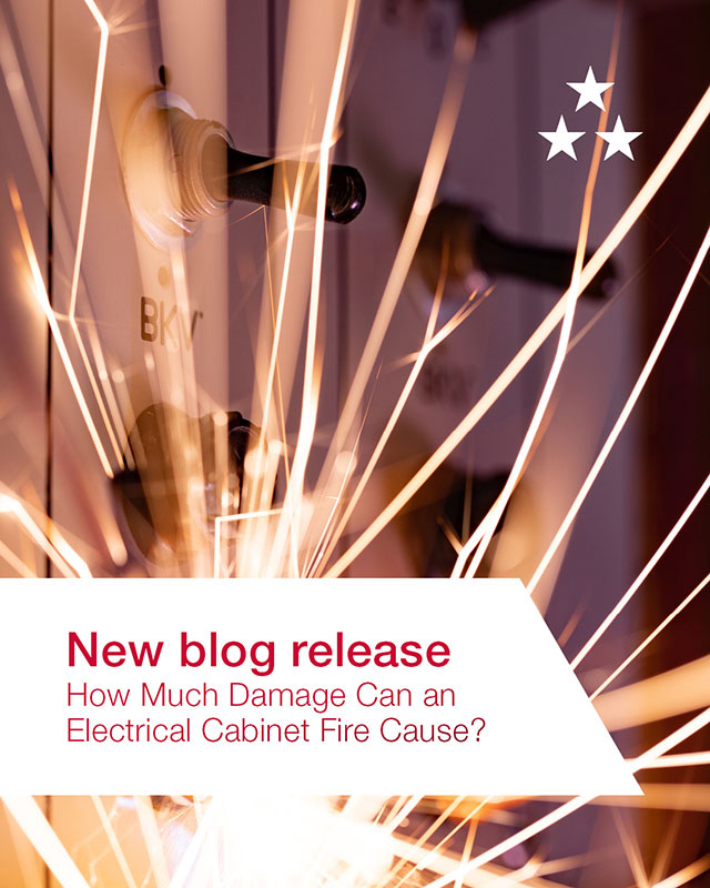 How Much Damage Can an Electrical Cabinet Fire Cause?