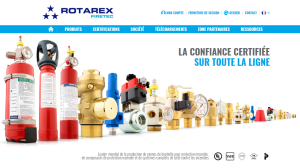 Rotarex Firetec lance des sites internet français et allemand afin d’accroître le support apporté aux marchés locaux