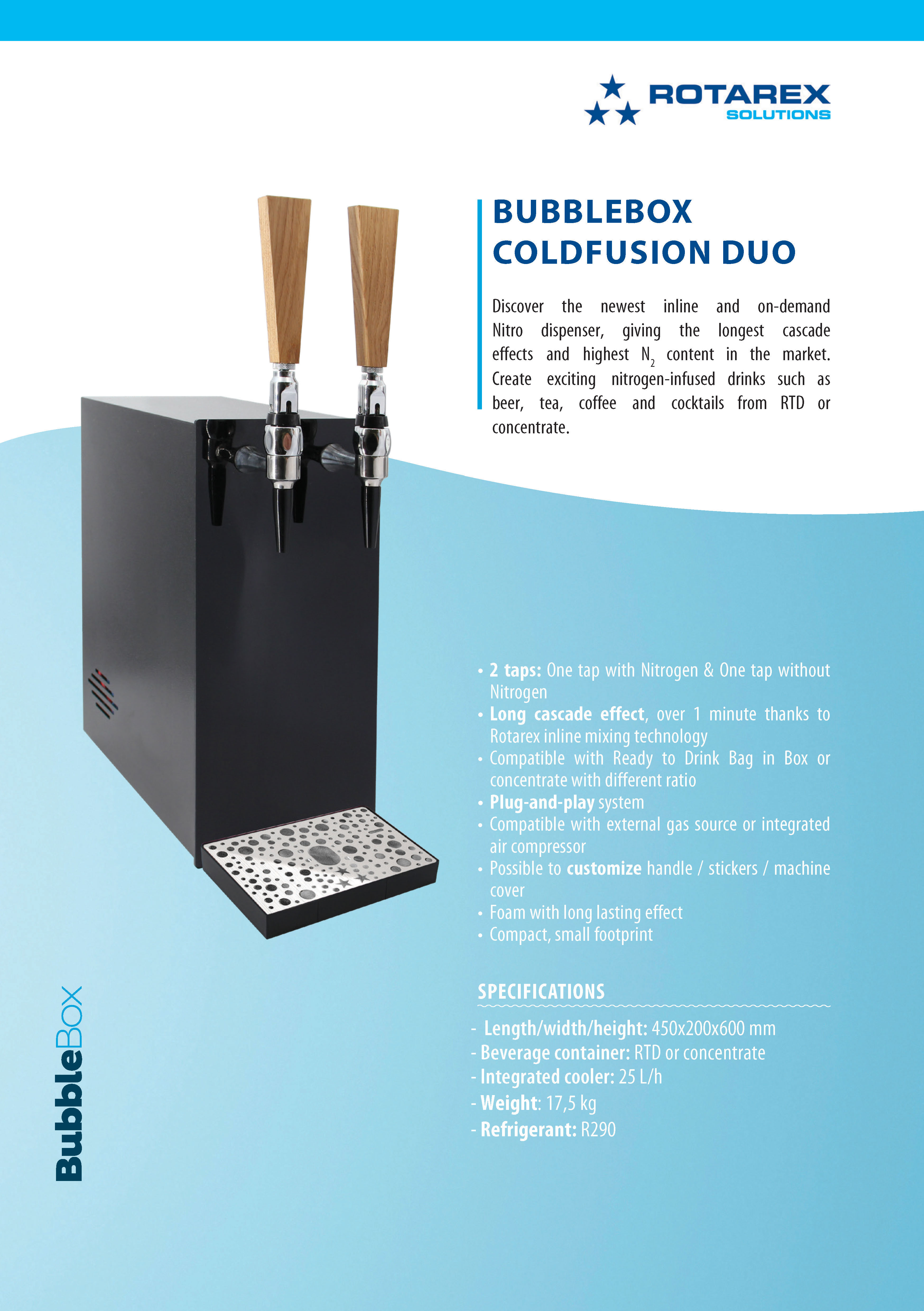 BubbleBox COLDFUSION DUO flyer 