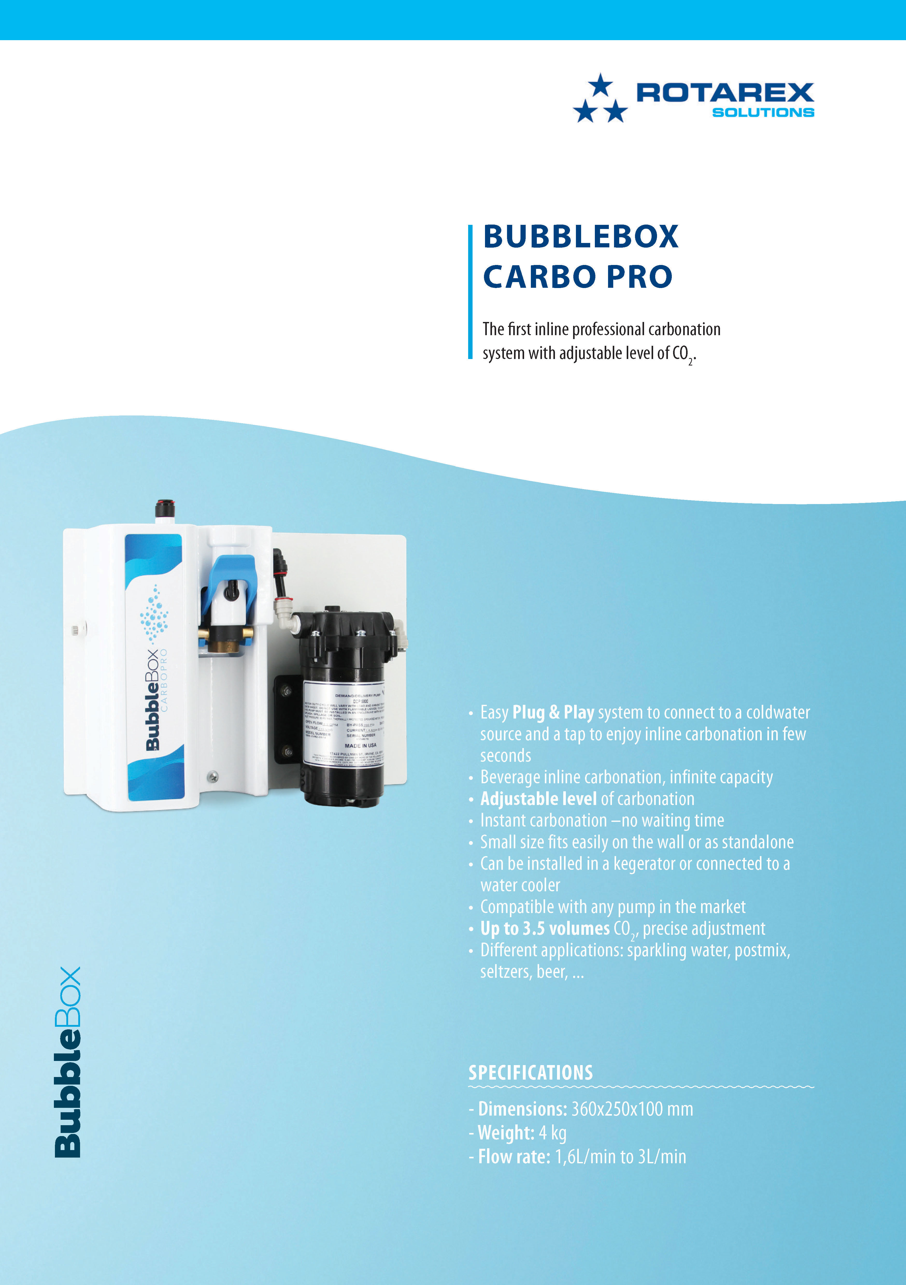 BubbleBox CARBO PRO Flyer